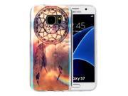For Samsung Galaxy S7 / G930 IMD Dreamy Dreamcatcher Pattern Blu-ray Soft TPU Protective Case