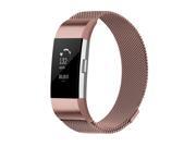Element Works EW-FC2MSM-RG Stainless Steel Milanese Loop Band for Fitbit Charge 2, Rose Gold - Small