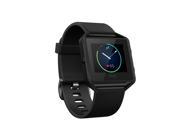 Silicone Replacement Band with Frame for Fitbit Blaze Small Black