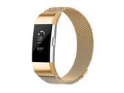 Element Works EW-FC2MLG-GD Stainless Steel Milanese Loop Band for Fitbit Charge 2, Gold - Large
