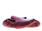 UPC 844823014918 product image for Chocolat Blu Tara Moccasin Flat Burgundy Women's Shoes Size 9 | upcitemdb.com