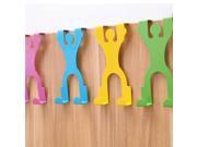 Stainless steel door back hooks cartoon human Shape Iron door Robe hooks Stainless steel door back hooks cartoon human Shape Iron door Robe hooks