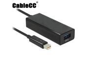 Cablecc Thunderbolt Port to USB 3.0 Super Speed Hard Disk Drive Adapter Dongle for Apple MacBook iMac 2014 2015 Cablecc Thunderbolt Port to USB 3.0 Super Speed Hard Disk Drive Adapter Dongle for Apple MacBook iMac 2014 2015