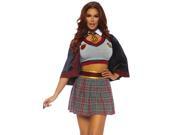 Leg Avenue Women's 2 PC Harry Potter School Girl Costume, Multi, Medium