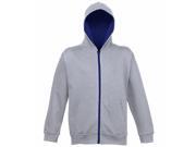 Awdis Kids Unisex Varsity Hooded Sweatshirt / Hoodie / Zoodie / Schoolwear Awdis Kids Unisex Varsity Hooded Sweatshirt / Hoodie / Zoodie / Schoolwear