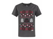 Star Wars Childrens/Boys Darth Vader Fairisle Christmas T-Shirt Star Wars Childrens/Boys Darth Vader Fairisle Christmas T-Shirt