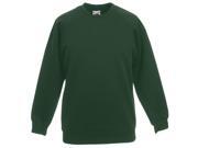 Fruit Of The Loom Childrens/Kids Unisex Raglan Sleeve Sweatshirt Fruit Of The Loom Childrens/Kids Unisex Raglan Sleeve Sweatshirt