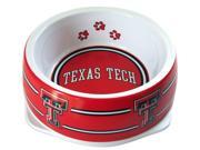 UPC 870320009751 product image for NCAA College Texas Tech Red Raiders Durable Sports Pet Bowl for Dogs & Cats, Sma | upcitemdb.com