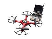 Pacoco JJRC H8D 6_Axis Gyro 5.8G FPV RC Quadcopter HD Camera With Monitor   2PC Motor