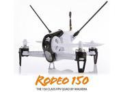 Walkera Rodeo150 Quadcopter DEVO 7 Transmitter 5.8G FPV 600TVL Camera with Extra Battery