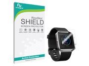 [6-PACK] Fitbit Blaze Screen Protector [Active-Grade] RinoGear Premium HD Invisible Clear Shield Anti-Bubble