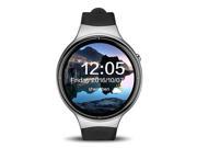 Makibes I4 Pro Smartwatch Phone Android 5.1 OS 2GB RAM 16GB ROM WIFI 3G GPS Heart Rate Monitor Bluetooth MTK6580 Quad Core - Black