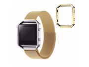 185mm Stailess Frame Stailess Strap Wristband for Fitbit Blaze Smart Fitness Watch Small Size