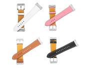 Leather Band Bracelet Watch Wrist Strap Replacement For Fitbit Ionic Fitness Run