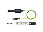 UPC 815464020293 product image for MEEM Memory Cable for iPhone Back-Up & Charge 64GB | upcitemdb.com