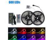 10M 33ft RGB 5050 Waterproof LED Strip 600 SMD lights 44 Key Remote 12V 5A Powe 10M 33ft RGB 5050 Waterproof LED Strip 600 SMD lights 44 Key Remote 12V 5A Powe