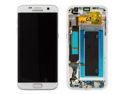 Samsung Galaxy S7 Full LCD Display Mobile Phone Repair Part Replacement - White