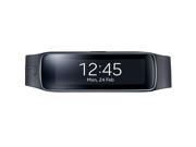 Samsung Galaxy Gear Fit SM-R350 Smartwatch Tracker - Retail Packaging - Charcoal Black