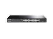 TP-Link T1600G-28PS JetStream 24-Port Gigabit Smart PoE+ Switch with 4 SFP Slots TP-Link T1600G-28PS JetStream 24-Port Gigabit Smart PoE+ Switch with 4 SFP Slots