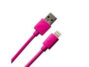 Farbe Technik 1-Meter Lightning to USB Data and Charge Cable - Retail Packaging - Pink Farbe Technik 1-Meter Lightning to USB Data and Charge Cable - Retail Packaging - Pink