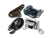 K0988 Engine Motor&Trans Mount Set 4PCS For 2004-2009 Mazda 3 2.3L w/o Turbo K0988 Engine Motor&Trans Mount Set 4PCS For 2004-2009 Mazda 3 2.3L w/o Turbo