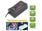 Fast Lead-Acid Battery Charger For Car 12V 6A Motorcycle Smart Charger LCD Display Automatic Charging Device US Plug Fast Lead-Acid Battery Charger For Car 12V 6A Motorcycle Smart Charger LCD Display Automatic Charging Device US Plug
