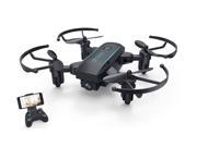 HAOXIN Quadcopter drone with HD camera, mini foldable drone altitude hold, FPV RC Drone with 480P HD Wi-Fi Camera Live Video Feed 2.4GHz 6-Axis Gyro Quadcopter