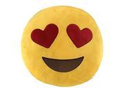 KINREX Emoji Pillow - Heart Eyes Pillow - Gifts for Kids, Girlfriend, Boyfriend - Soft Decorative Pillow For Kids - 35 Centimeters KINREX Emoji Pillow - Heart Eyes Pillow - Gifts for Kids, Girlfriend, Boyfriend - Soft Decorative Pillow For Kids - 35 Centimeters