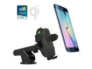 iOttie Easy One Touch Wireless Qi Standard Car Mount Charger for for iPhone X, 8/8 Plus, Samsung Galaxy S8, S7/S7 Edge, Note 8 5 & Qi Enabled Devices