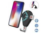 Fast Wireless Car Charger Stand, Wofalodata Car Mount Air Vent Phone Holder Cradle for Samsung Galaxy S9/S9 Plus/S8/S8+/S7/S6 Edge+/Note 5, Standard Charge for