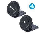 Car Phone Mount,Magnet Key Holder,by Ailun,[2Pack] Stick-on Dashboard Magnetic Car Mount Holder,for iPhone X,8/7/6/6s Plus,Samsung Galaxy S7/S7 Edge,S6/S6 Edge+