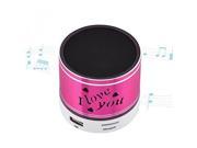 Bluetooth Speaker Mini Wireless Speaker Music Player with LED Colorful Light TF Card Slot Portable Speaker for iPad Iphone 7 6 6S Plus 5S Samsung Galaxy Note 5