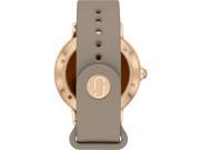 Marc Jacobs - Riley Smartwatch 44mm Stainless Steel - Rose Gold With Taupe Silicone Band