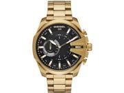 Diesel - On Mega Chief Hybrid Smartwatch Stainless Steel - Gold-Tone