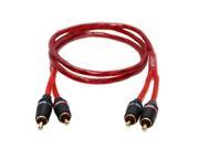 UPC 050644389962 product image for MONSTER 1M CAR AUDIO 2-RCA-to-2-RCA Cable 3.3ft (Red) | upcitemdb.com