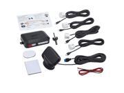 Car Rear Reverse 4 Reversing Parking Sensor LCD Radar Detector System PZ500 Kit Car Rear Reverse 4 Reversing Parking Sensor LCD Radar Detector System PZ500 Kit