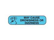 UPC 025715402154 product image for Apothecary May Cause Drowsiness/Dizziness Label 1000ct 025715402154A435 | upcitemdb.com