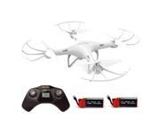Cheerwing CW4 Explorers RC Quadcopter Drone w/ HD Camera Headless extra battery