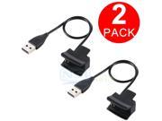 JS Replacement USB Charger Charging Cable for Fitbit Alta Bracelet Fitness Band 2PCS