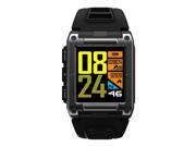 S929 GPS IP68 Waterproof Swimming Smart Watch Heart Rate Monitor Thermometer Altimeter Compass Multi Sport Smartwatch, Black