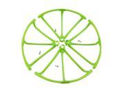 Upgrade Propeller Guards Protectors for Hubsan H502E H502S Drone RC Quadcopter Spare Parts Replacement (Green)