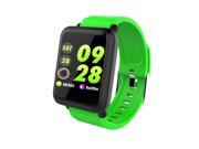 M28 Smart Watch Big Screen Heart Rate Monitor Blood Pressure Blood Oxygen SPO2 Multi Sport Mode Swim Smartwatch IP67(Fluorescent green)