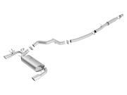 Borla 140702 S-Type Cat-Back Exhaust System Fits 16-18 Focus Borla 140702 S-Type Cat-Back Exhaust System Fits 16-18 Focus