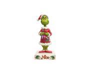 Heartwood Creek Dr. Seuss Two-Sided Naughty and Nice Grinch Figurine