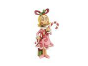 Heartwood Creek Dr. Seuss Cindy Lou with Candy Cane Figurine