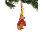 Dr. Seuss The Grinch Max with Jingle Bells Ornament, 4.25