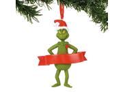 Dr. Seuss The Grinch Personalized Ornament, 4.5