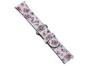 Leather strap For Fitbit Versa Bands Genuine Leather Printed Flower Watch Strap   Watch Band Leather With Flower  Watch Band Leather With Flower