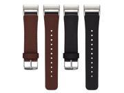 YINY-Replacement Leather Wrist Watch Band leather belt For Fitbit Charge 2 Wristband