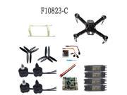 F10823-C Mini KK 260 RC Quadcopter 4-Axis Integrated Frame RTF Helicopter Drone Kit NO TX&RX Adapter Battery
